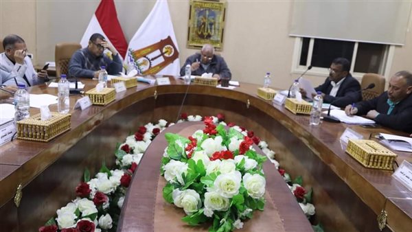 جانب من لقاء محافظ