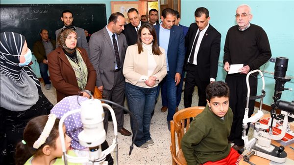 وزيرة الهجرة بالشرقية