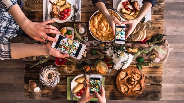 تصوير الطعام والشراب