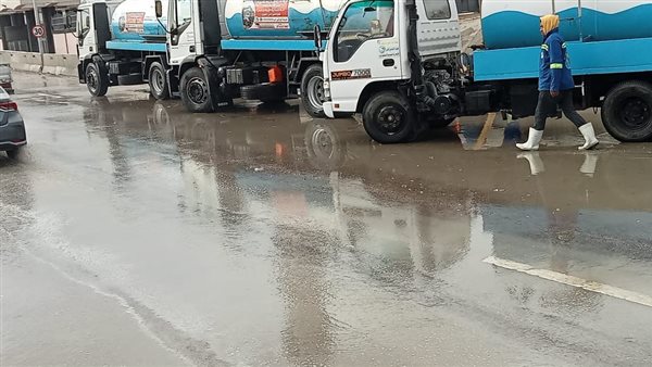 أمطار نوة الكرم تضرب