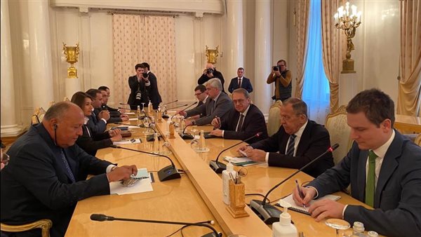 مباحثات وزير الخارجية