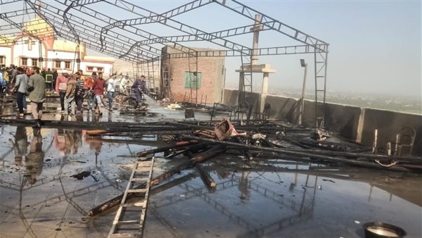 نشوب حريق محدود بخشب