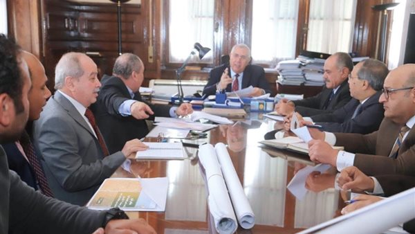 اجتماع وزير الزراعة