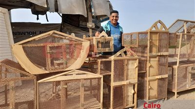 إبداع طالب│ يصنع أعشاش الطيور بأشكال هندسية بالشرقية.. ويؤكد: بحب أشتغلها من صغري |صور