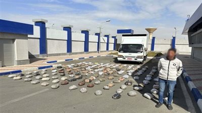 قيمتها 7.5 مليون جنيه.. إحباط محاولة تهريب كمية من مخدر الهيدرو مخبأة داخل سيارة بالإسماعيلية