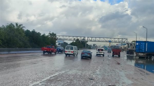 سقوط أمطار على أحياء