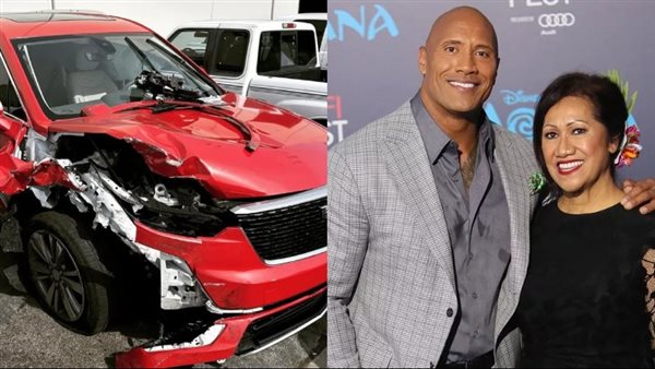 دوين جونسون ووالدته