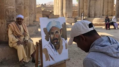 رسم وسينما.. الأقصر تشهد العديد من الفعاليات الفنية على أرضها 
