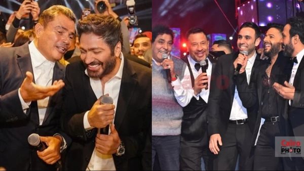 محمد منير وعمرو دياب