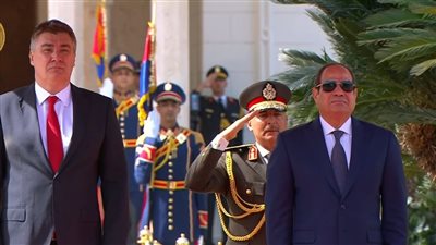 رئيس كرواتيا يدعو السيسي لزيارة بلاده: مصر دولة عظيمة وكبيرة