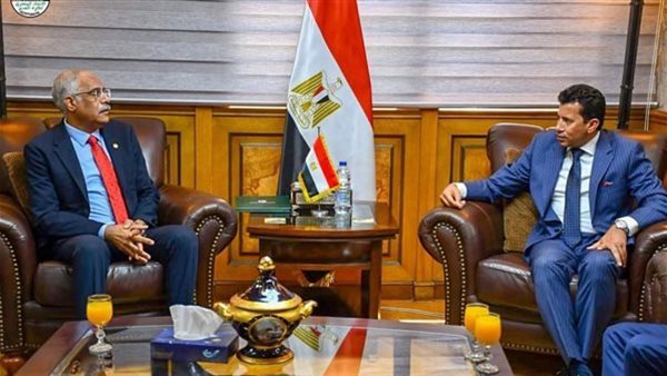 أشرف صبحي وجمال علام