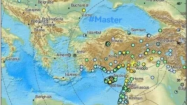 زلزال المتوسط 