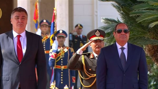 الرئيس السيسي ونظيره