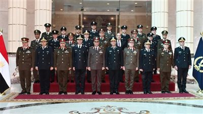 أكاديمية الشرطة تستقبل وفدا من الكلية الحربية للتهنئة بعيد الشرطة