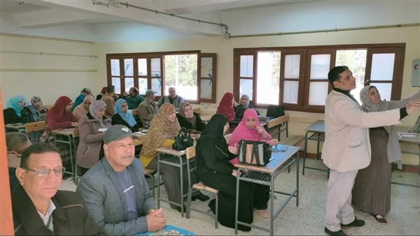 جانب من تدريب مديرية