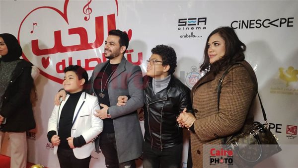 كريم الحسيني وأسرته