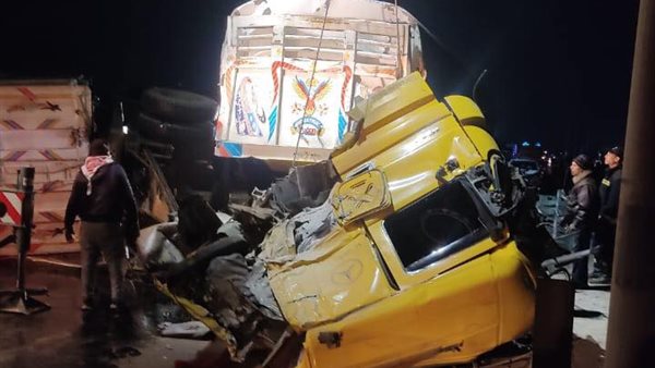 جانب من الحادث 