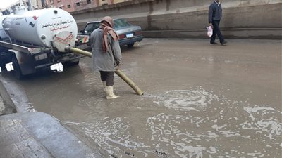 طقس شتوي وسقوط أمطار على مناطق متفرقة بالقليوبية اليوم