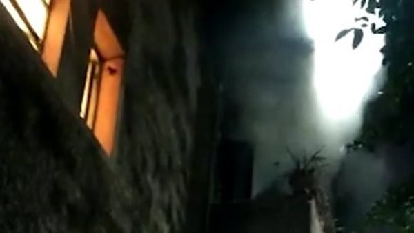 حريق شقة سكنية في