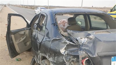 إصابة 6 أشخاص من أسرة واحدة في حادث انقلاب سيارة بالإسماعيلية