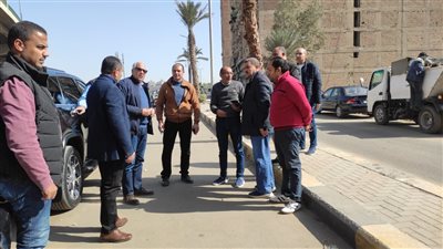 محافظ الجيزة يتفقد أحياء الطالبية والهرم والعمرانية