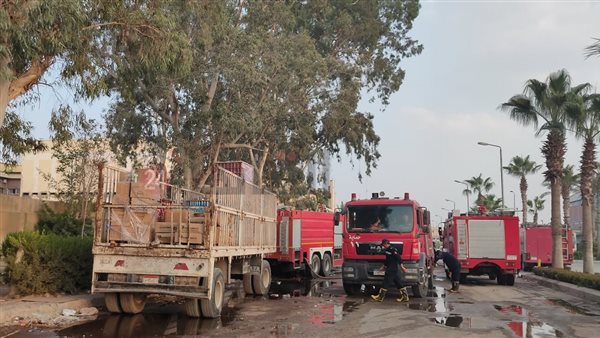 السيطرة على حريق