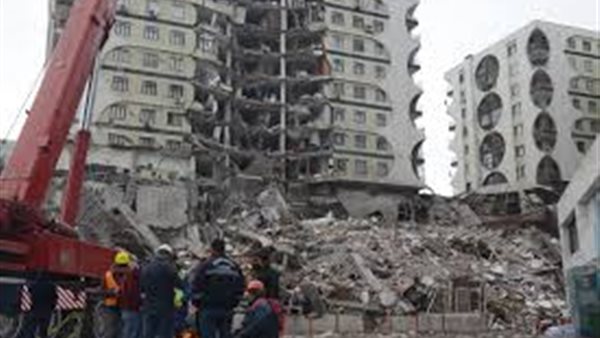 صورة من تأثيرات الزلزال