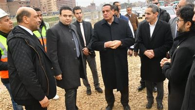 وزير التنمية المحلية ومحافظ الغربية يفتتحان المرحلة الخامسة من كورنيش طنطا | صور 