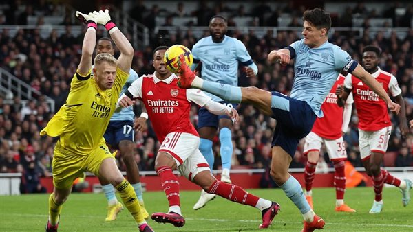 مباراة أرسنال وبرينتفورد