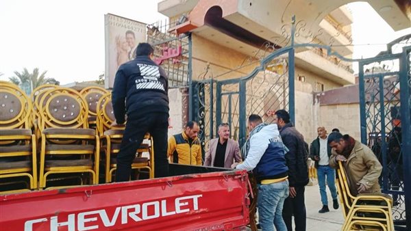 غلق وتشميع قاعة أفراح