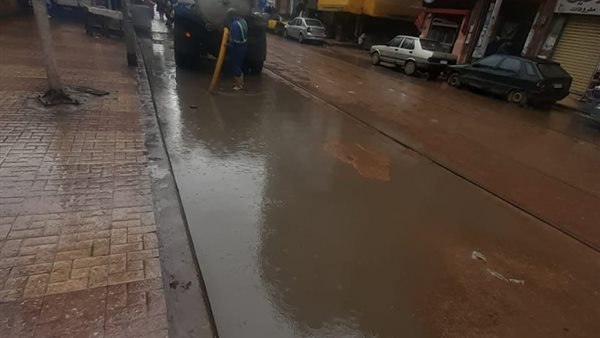 هطول أمطار فى الإسكندرية