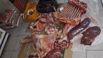 ضبط 7.5 طن لحوم ودواجن غير صالحة للاستهلاك بأسيوط