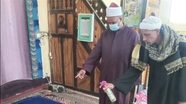 تعقيم مساجد الأقصر