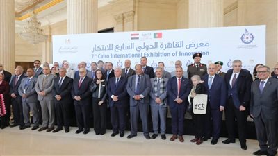 رئيس جامعة بنها يشارك في افتتاح معرض القاهرة الدولي السابع للابتكار