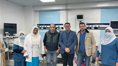 لخدمة المرضى.. تدشين أول وحدة أمراض الشريان الرئوي بقسم الصدرية ببنها الجامعي