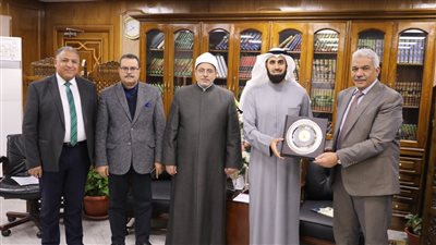 رئيس جامعة الأزهر يستقبل الملحق الثقافي الكويتي بالقاهرة لبحث آفاق التعاون العلمي