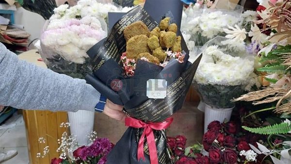 بوكيه ورد محشي طعمية