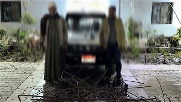 المتهمين والمضبوطات