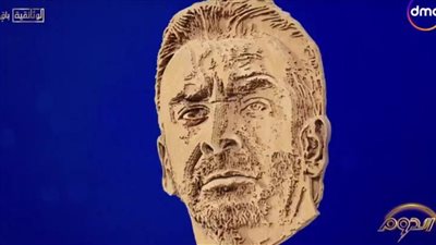متسابق في برنامج الدوم يجسد صورة كريم عبد العزيز بـ فن الأركت اليدوي