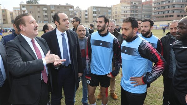 محافظ المنوفية ولاعبو