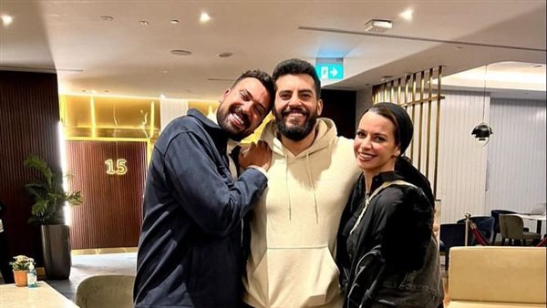 عمرو راضي وخطيبته