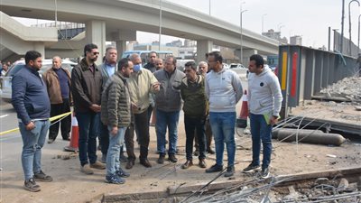 محافظ القليوبية: الانتهاء من صيانة كوبري مشاه الثلاجة وتثبيت القواعد الخرسانية خلال أسبوع 