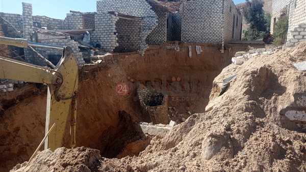 موقع حادث وفاة الشاب