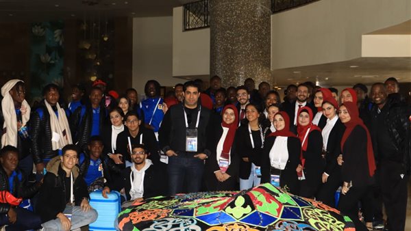  وصول منتخبي الكونغو