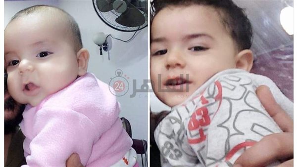 أب ينعى طفليه قبل