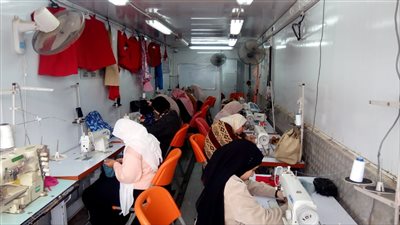 القوى العاملة: ختام دورة تدريبية للفتيات على مهنة التفصيل والحياكة بالبحيرة 