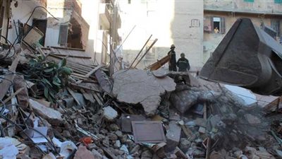  خروج 8 مصابين في انهيار عقار الترامسة بقنا من المستشفى.. ووفاة 4 أشخاص