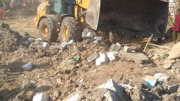 إزالة 6 حالات تعدِ