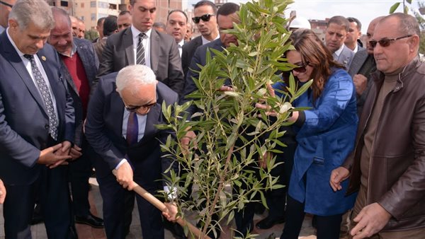 جانب من زارعة الأشجار