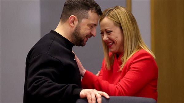 جورجا ميلوني وزلينسكي